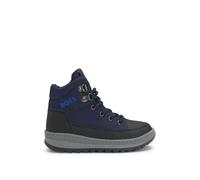 BOSS Botas repelentes al agua para niños con forro de lana de cordero sintética - StyleJ51318/86P31, J51318 Azul oscuro 29