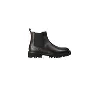 BOSS Botas de piel granulada con paneles laterales elásticos - StyleJulyo_Cheb_gr, 50552573 Marrón oscuro 44