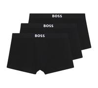 BOSS Boxer Hombre Corto Algodón Paquete De Tres Tronco 3P Uno 50544263 Negro