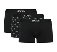 Boss Boxers Corto Hombre Algodón Elástico En Paquete De Tre50549832 Negro