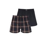 BOSS Boxershorts paquete de 2 open blue azul oscuro | XL