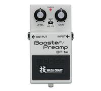 BOSS BP-1W Booster/Preamp | Pedal de efectos de guitarra Waza Craft prémium con circuitería analógica | Sonidos vintage del BOSS CE-1 Chorus Ensemble y del Roland RE-201 Space Echo