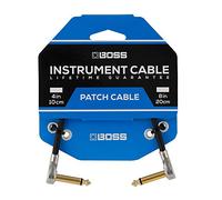 BOSS BPC-4 - 10 cm - Compacto cable de conexión con conectores planos ultrafinos para pedaleras