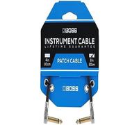 BOSS BPC-8 - 20 cm - Compacto cable de conexión con conectores planos ultrafinos para pedaleras