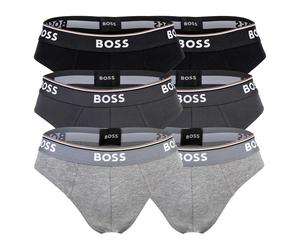 BOSS Braga gris / gris oscuro / blanco XXL EUR