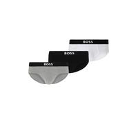 BOSS Braga gris moteado / negro / blanco, Talla S