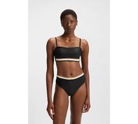 BOSS Braguita de bikini a rayas de la marca - StyleICONIC HW BRAZILIAN, 50545285 Negro XS