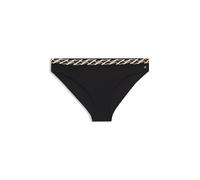 BOSS Braguita de bikini con cintura trenzada con raya de la marca - StyleC. BRIEF_BOSS BRAID, 50561359 Negro S