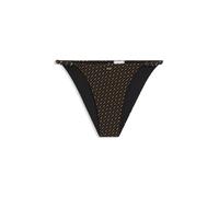BOSS Braguita de bikini con monograma en jacquard - StyleBRIEF_BOSS PEARL, 50561379 Negro estampado S