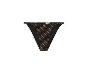 BOSS Braguita de bikini con monograma en jacquard - StyleBRIEF_BOSS PEARL, 50561379 Negro estampado S