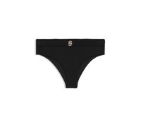 BOSS Braguita de bikini plisada y monograma Double B - StyleBRIEF_DOUBLE B, 50561326 Negro M