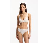 BOSS Braguitas de encaje con detalles plisados de malla - StyleBRIEF_BLOSSOM, 50556187 Natural S