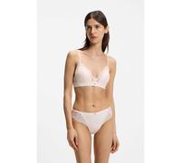 BOSS Braguitas de encaje con detalles plisados de malla - StyleBRIEF_BLOSSOM, 50556187 Rosa claro S