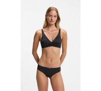 BOSS Braguitas de tiro bajo con placa dorada y monograma de encaje - StyleBRIEF_B LACE, 50566492 Negro M