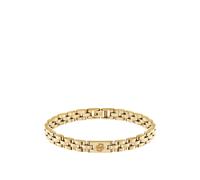 BOSS Brazalete en tono oro amarillo claro con detalles de logo - StyleARCHER, HB1580889 Tono dorado pcs.