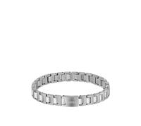 BOSS Brazalete plateado de eslabones con logo en el cierre - StyleCANDOR JEWELRY, HB1580751 Tono plateado pcs.