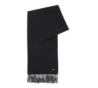 BOSS Bufanda de cashmere con flecos retorcidos - StylePyetro_30*190, 50549829 Negro pcs.