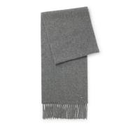 BOSS Bufanda de cashmere con placa metálica con logo - StylePyetro_30*190, 50549829 Gris pcs.