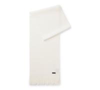BOSS Bufanda de punto de lana virgen con detalle de logo - StyleAlbas, 50495340 Natural pcs.