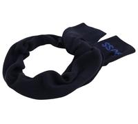 BOSS bufanda Elios Knitted Scarf Dark Blue azul marino