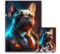 Boss Bulldog - Rompecabezas de 1000 Piezas para Adultos, cartón, Juego Interactivo Familiar, decoración del hogar, Regalo, 26x38cm/10,23x14,96 Pulgadas