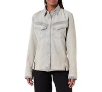 Boss C_dnm Slim Shirt Jeans_Blouse, 020gris, XS Mujeres