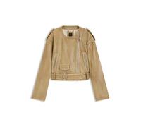 Boss C_sadora Piel_Chaqueta, 222rust/Copper, 42 Mujeres