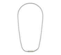 BOSS Collar plateado con cadena trenzada - StyleDORAN, HB1580693 Tono plateado pcs.