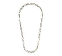 BOSS Collar plateado con cadena biselada y eslabón con logo - StyleKASSY, HB1580769 Tono plateado pcs.