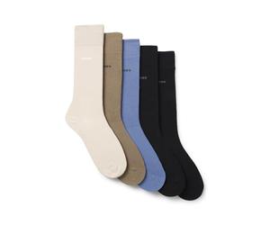 BOSS Calcetines altos para hombre 5P RS Uni CC de mezcla de algodón en paquete de cinco, Open Miscellaneous 976, 42-48