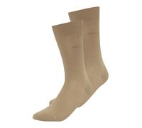 BOSS Paquete de dos pares de calcetines Business de algodón compacto y suave - Style2P RS Uni CC, 50516616 Beige 39-42