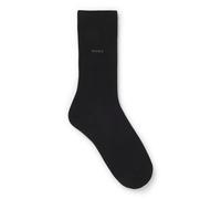 BOSS Calcetines de largo estándar en algodón elástico - StyleMarc RS Uni CC, 50469843 Negro 43-46