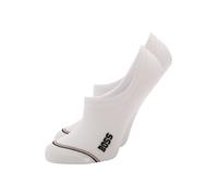 BOSS Paquete de 2 calcetines a la altura del tobillo con detalles de la marca - Style2P LC Iconic CC W, 50502091 Blanco 39-42