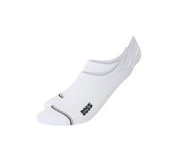 BOSS 2P LC Iconic CC Calcetines Invisibles, White100, 39-42 para Hombre
