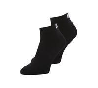 BOSS Paquete de 2 pares de calcetines cortos con logos en contraste - Style2P SH Logo CC W, 50502066 Negro 35-38