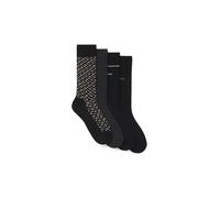 BOSS Calcetines paquete de 4 negro negro