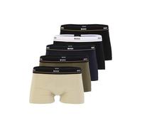 BOSS Paquete de cinco calzoncillos de algodón elástico con logos en la cintura - StyleTrunk 5P Essential, 50531660 Negro / Azul oscuro XXL