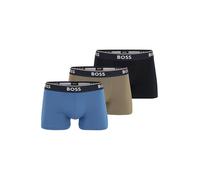 BOSS Calzoncillo boxer beige oscuro / zafiro / negro L beige oscuro / zafiro / negro