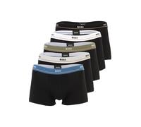 BOSS Paquete de cinco calzoncillos de algodón elástico con logos en la cintura - StyleTrunk 5P Essential, 50531660 Negro S