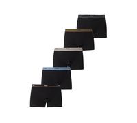 BOSS Paquete de cinco calzoncillos de algodón elástico con logos en la cintura - StyleTrunk 5P Essential, 50531660 Negro M