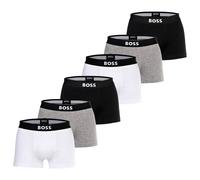 BOSS Calzoncillo boxer gris moteado / negro / blanco L gris moteado / negro / blanco