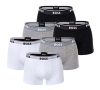BOSS Calzoncillo boxer gris moteado / negro / blanco M EUR