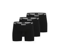 BOSS Calzoncillo boxer negro / blanco L negro / blanco