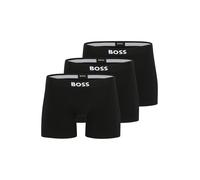 BOSS Calzoncillo boxer negro / blanco XXL EUR