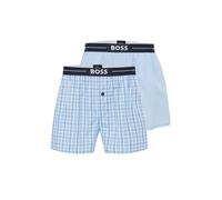 BOSS Calzoncillo boxer 'Nos' azul ahumado / azul noche / azul claro / blanco XL EUR