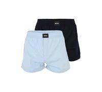 BOSS Calzoncillo boxer 'Peach' azul claro / azul oscuro XL azul claro / azul oscuro