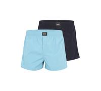 BOSS Calzoncillo boxer 'Peach' azul pastel / azul oscuro / negro Hombre BOSS S azul pastel / azul oscuro / negro