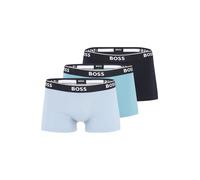 BOSS Calzoncillo boxer 'Power' azul cielo / azul claro / negro / blanco Hombre BOSS S azul cielo / azul claro / negro / blanco