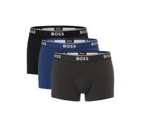 BOSS Hugo Calzoncillos bóxer para hombre, paquete de 6 unidades, elásticos, colores a elegir (2 paquetes de 3 unidades), Gris - Azul - Azul Oscuro - Blanco, XL
