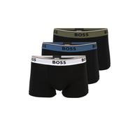 BOSS Calzoncillo boxer 'Power' azul / oliva / negro / blanco M azul / oliva / negro / blanco